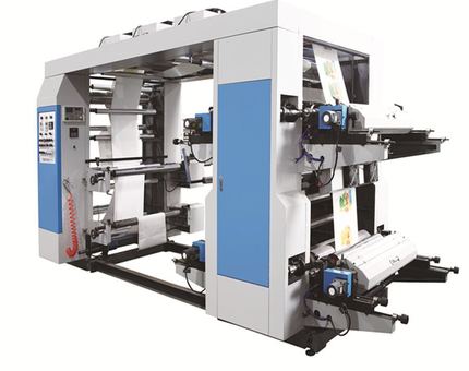 4 colors flexo printing machine